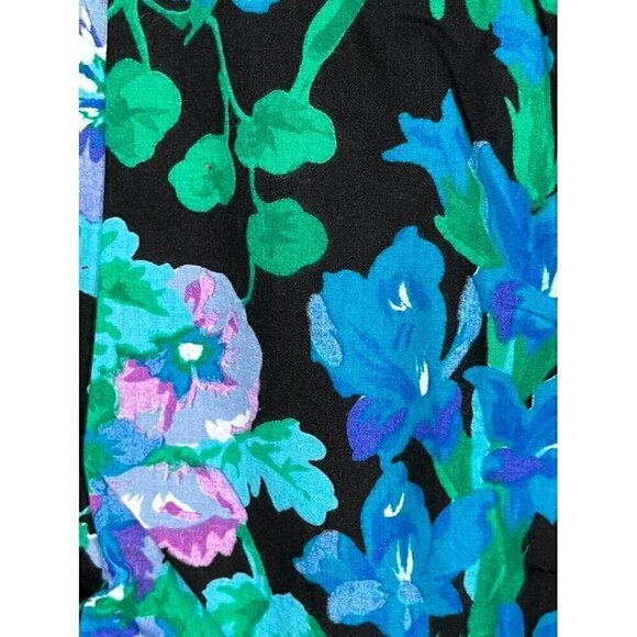 Label Jane Romper Girl 2T Green Floral Embroidery Pom Pom Summer Beach Girly - Picture 8 of 13